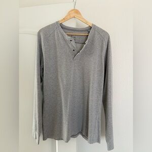 Arc'teryx Grey Long-Sleeve Henley
